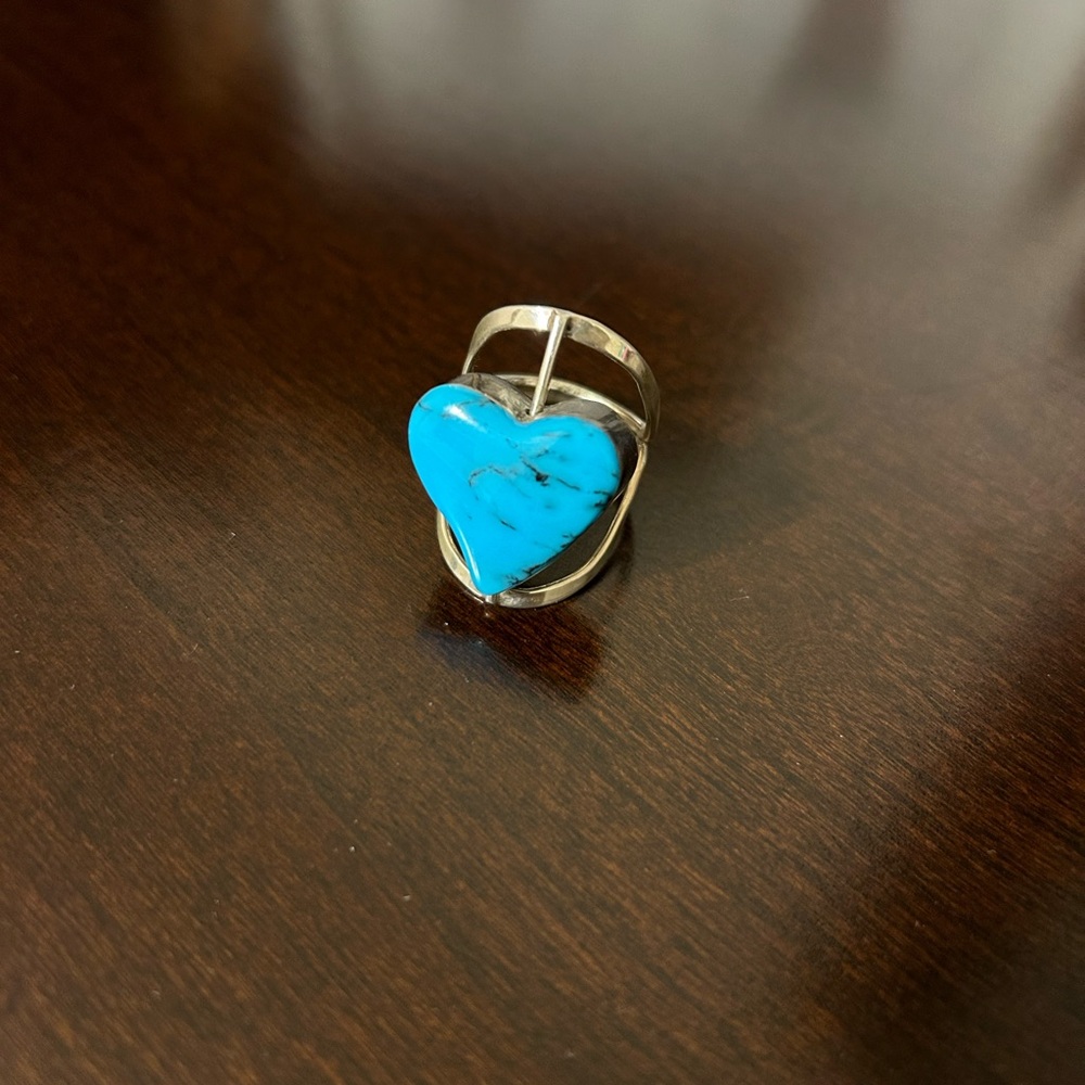 Double Sided Sterling Silver Ring - image 1